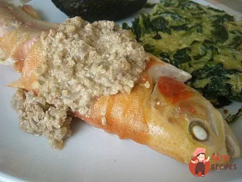 Форель з горіхами по-вірменськи