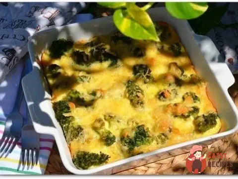Запіканка з брокколі