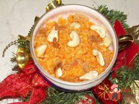 Халва з моркви з кешью (Gajar Halwa)