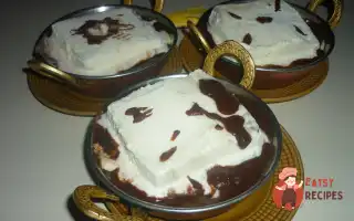 Десерт З Морозива, Бананів Та Шоколаду