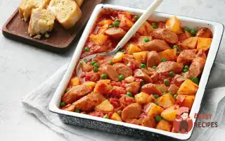 Рагу З Картоплею Та Сосисками