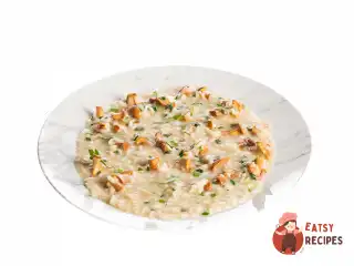 Копчене різотто з лисичками