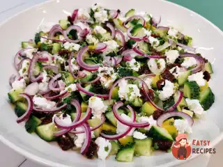 Салат із сиром фета