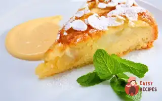 Мигдальний Пиріг З Персиками