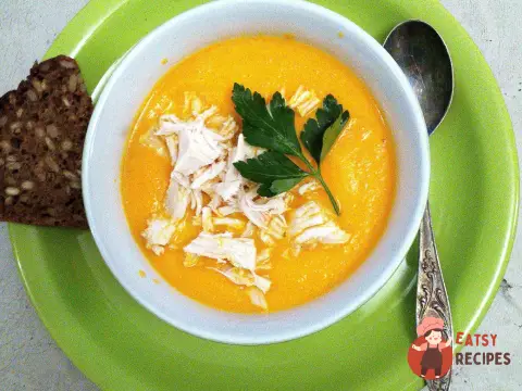 Морквяний суп з мандаринами