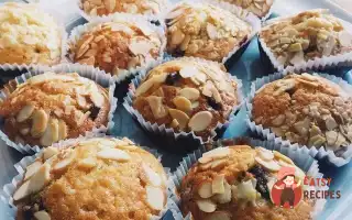 Маффіни З Шоколадом Та Мигдальними Пелюстками