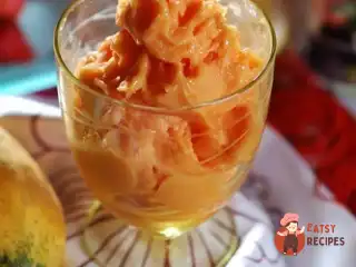 Шербет з папайї та лайма