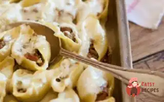 Конкільйони, Фаршировані Куркою Та Грибами