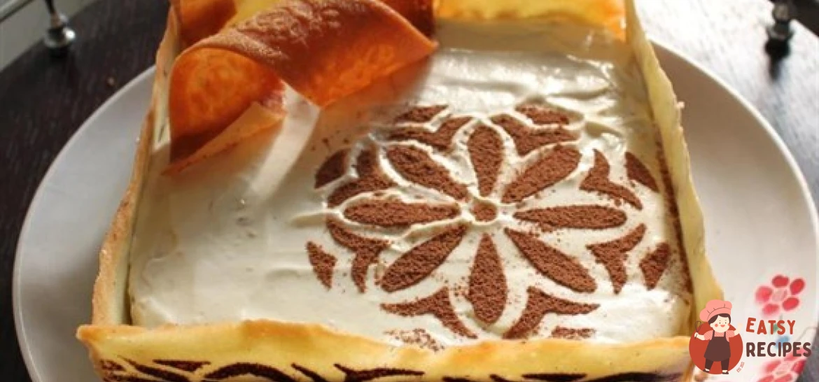 Торт з яблуками, апельсином та пастилою