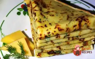 Сирні Млинці З Кропом
