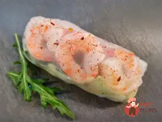 Весняний рулет з креветками