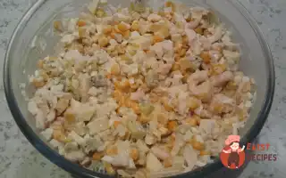 Салат З Ківі Та Креветками
