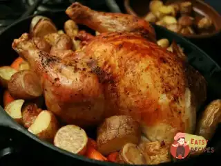 Печеня з курки з шавлією