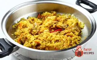 Курка Каррі З Рисом Та Овочами