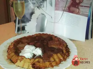 Тарт татін з коньяком