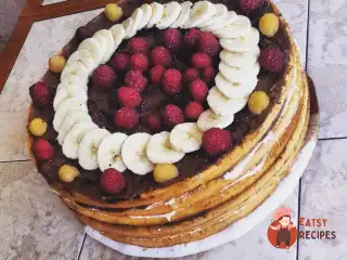 Торт зі згущеним молоком