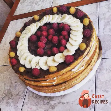 Торт зі згущеним молоком