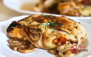 Курка, Фарширована Грибами