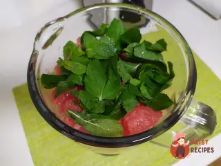 Крок 5: Фреш з кавуном та м’ятою