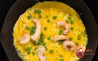 Омлет З Горохом Та Креветками