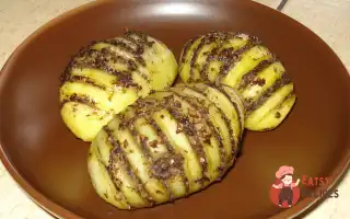 Картопля-Гармошка З Грибною Начинкою