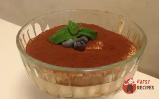 Тірамісу З Маскарпоне Та Коньяком