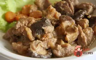 Гуляш З М'яСом Та Грибами