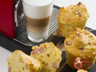 Маффіни з шинкою та сиром