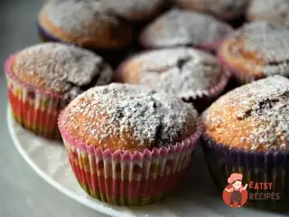 Кекси з джемом усередині