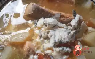 Копчений Рибний Суп З Грушею, Ріпою Та Горгонзолою