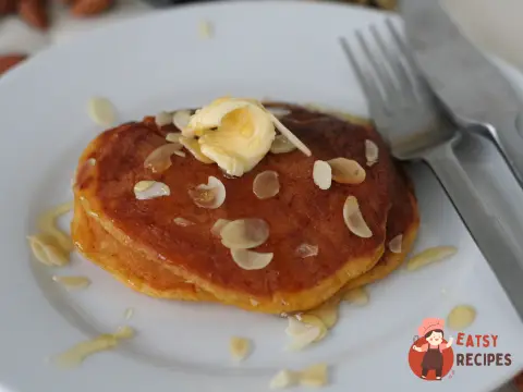 Млинці з гарбузом та бананом
