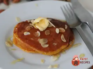 Млинці з гарбузом та бананом