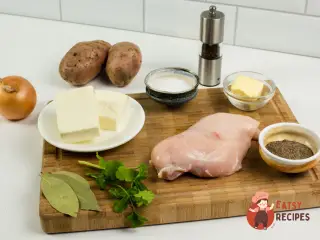 Крок 1: Французький сирний суп із куркою