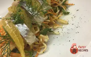 Салат З Оселедця Та Апельсинів