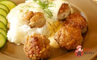 Кульки М'яСні З Горіхами Та Родзинками