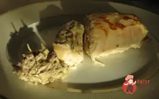 Курячі Рулетики З Сиром Та Грибами