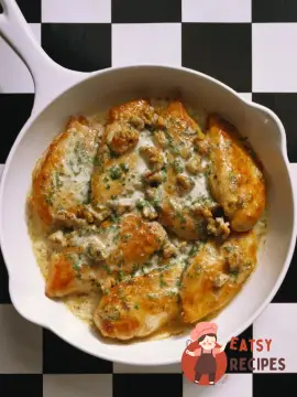 Купки курячі з печерицями по-французьки