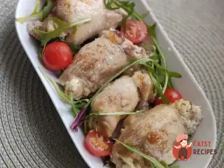 Курячі рулети з м'яким сиром