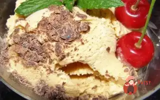 Сирне Морозиво З Шоколадною Крихтою