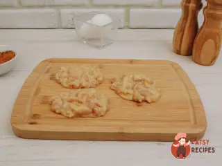 Крок 9: Макарони з рубаними курячими котлетами