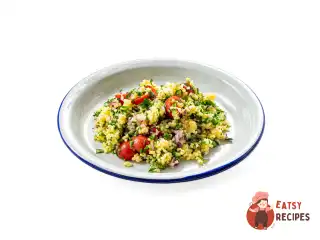 Пісний салат із пшоном