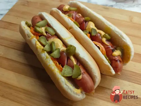 Хот-дог із морквою по-корейськи