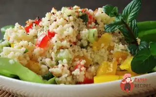 Овочевий Салат Із Кускусом