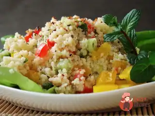 Овочевий салат із кускусом