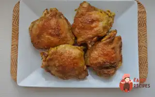 Курячі Стегна З Куркумою В Духовці