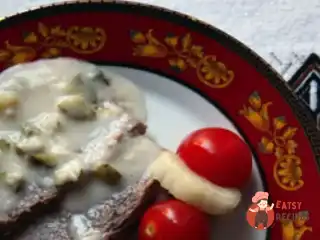 Варена яловичина з соусом із хрону