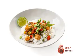 Маринований тофу в стилі фаєр-крекер