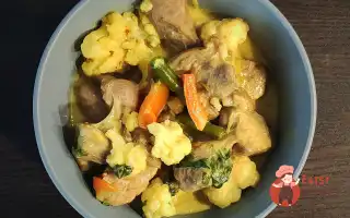 Індичка Каррі З Овочами