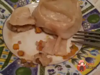 Манти з м'ясом та гарбузом