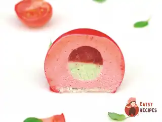 Тістечка «Полуниця – томат – базилік»